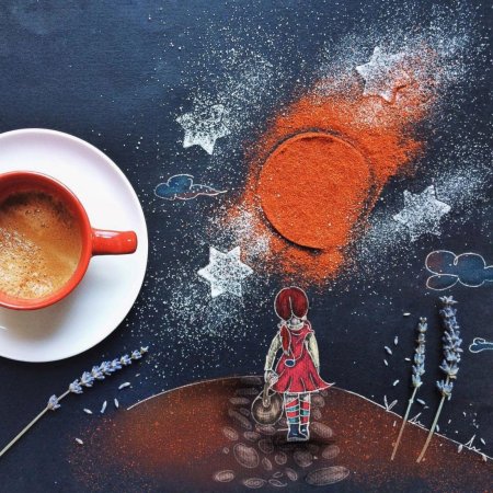 Итальянская художница cinzia bolognesi утро