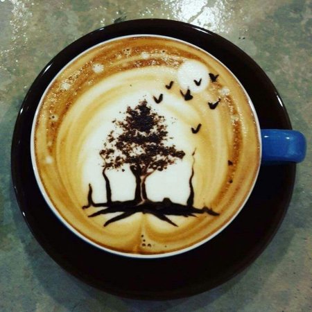 Латте-арт (рисование на кофе)
