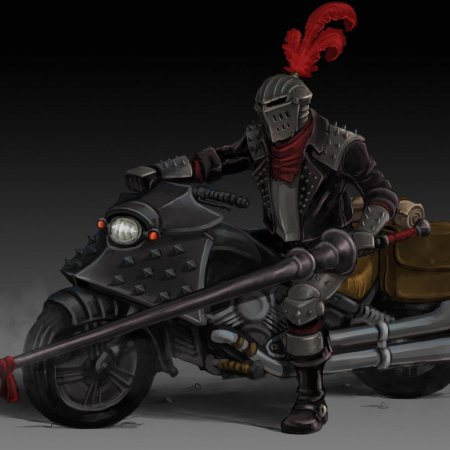 Дизельпанк байкеры