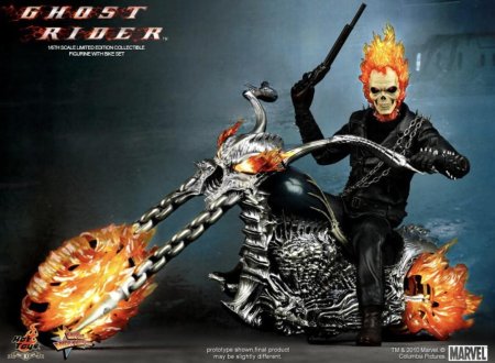 Фигурка призрачного гонщика хот тойс