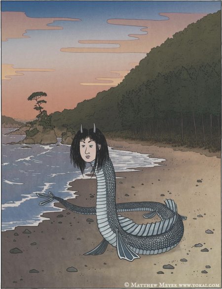 Японская мифология нуре-онна