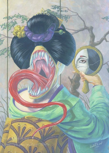 Рокурокуби мифология япония