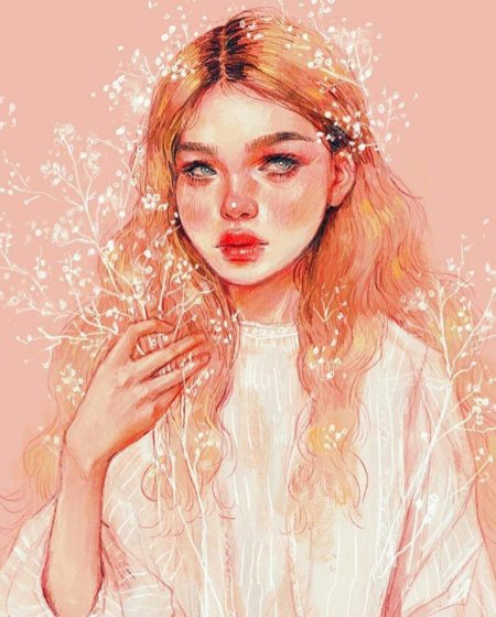 Девушки рисунки