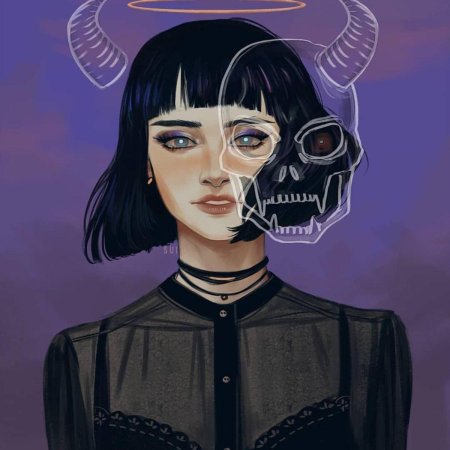 Девушка с каре