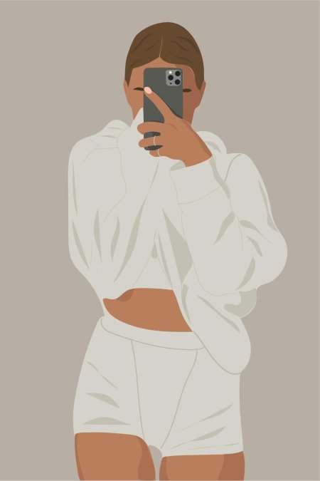 Модная иллюстрация