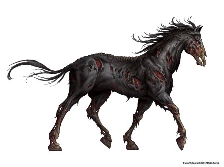 Скелет боевого коня днд