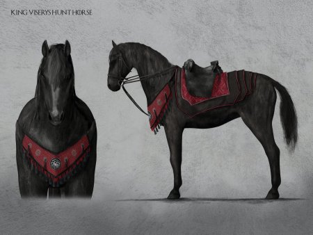 Скайрим конь тенегрив