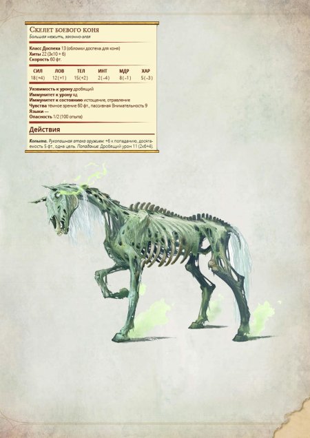 Келпи лошадь скелет