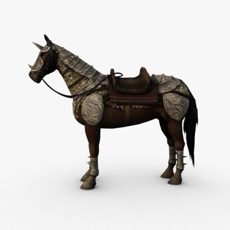 Лошадь в доспехах
