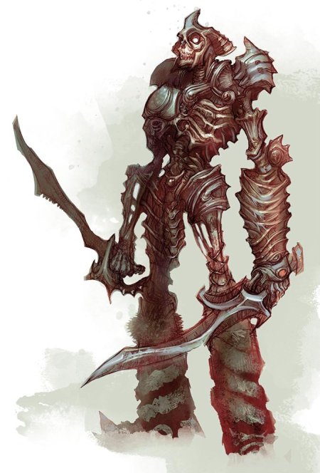 Скелет минотавра днд