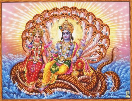 Вишну и лакшми
