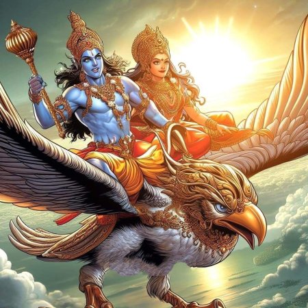 Гаруда индийский бог