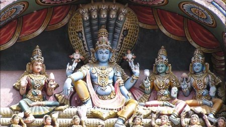 Индийский бог вишну