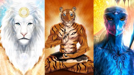 Тигр антро арт