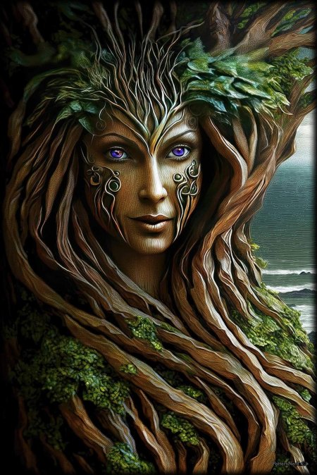 Дерево живое