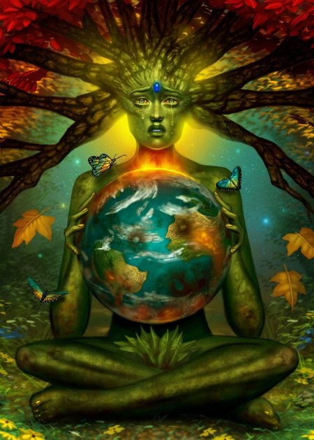 Богиня гайя мать земля