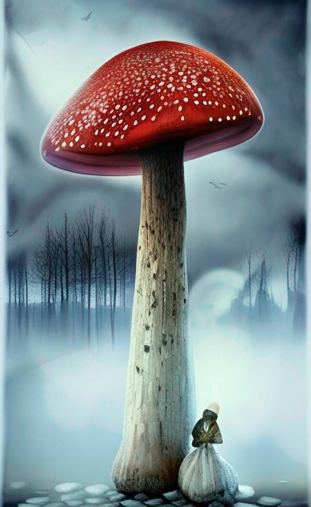 Красный мухомор