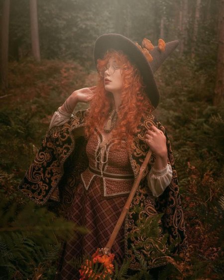 Ведьма фотосессия