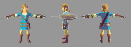 Линк зельда legend of wild zelda breath референс