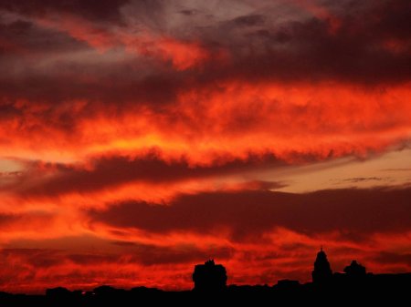 Кровавый закат