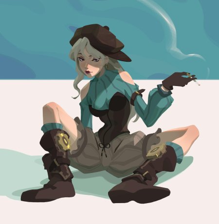 Стимпанк персонаж