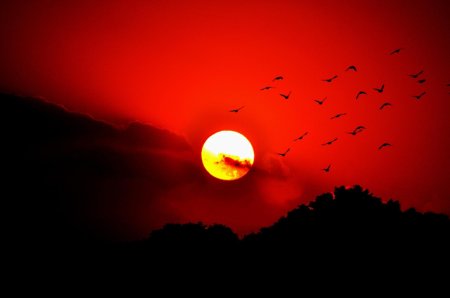 Закат солнца