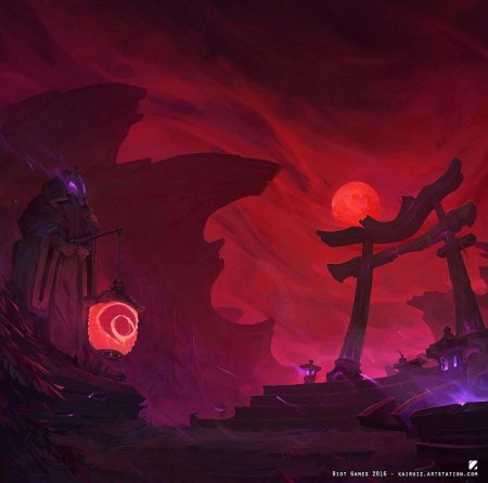 Шен кровавая луна