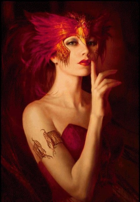 Девушка феникс