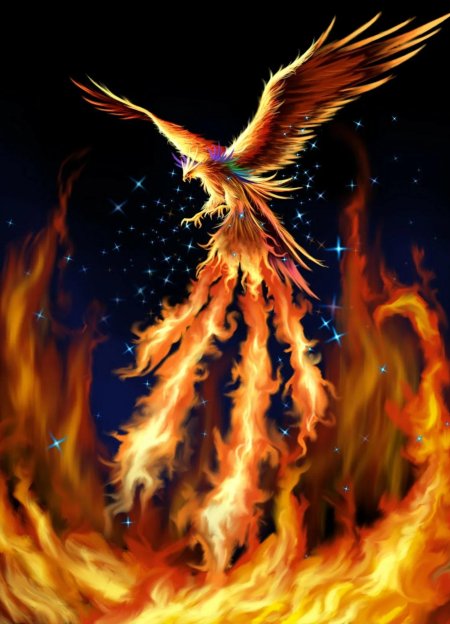 Огненный феникс дилюк
