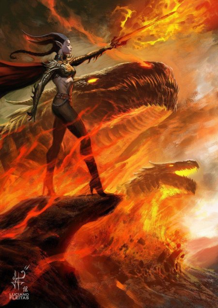 Огненный демон