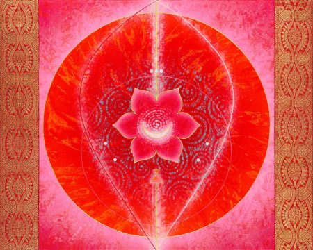 Лотос чакра свадхистана