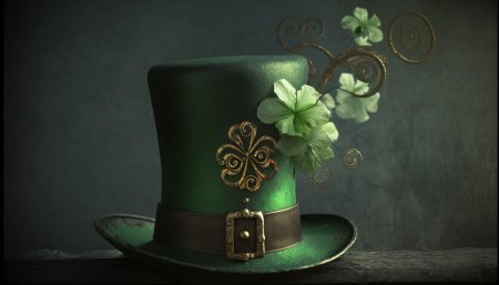 Зеленая шляпка