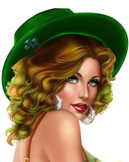 Лепрекон девушка арт