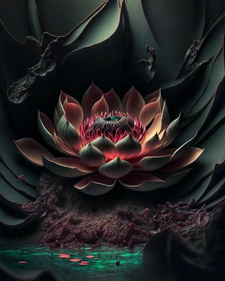 Цветки лотоса