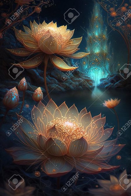 Лотос красивый