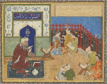 Персидская миниатюра камаледдин бехзад