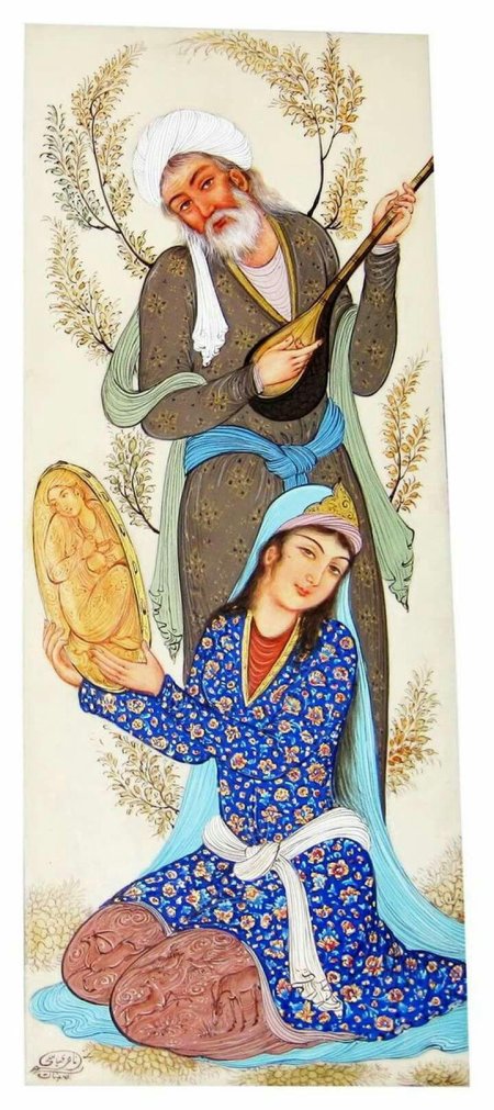 Риза аббаси иран художник