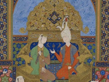 Персидская миниатюра тебриз принц