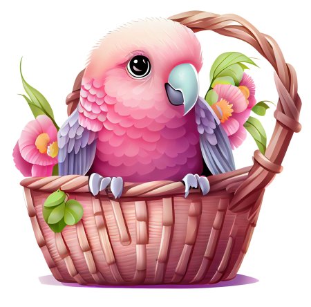 Наклейки попугаи