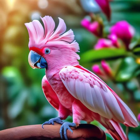 Попугай какаду инка