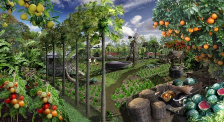 Сад фруктовый