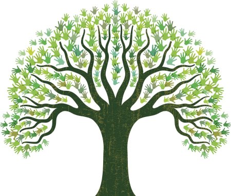 Мультяшное дерево родовое