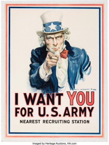 I want you for u s army