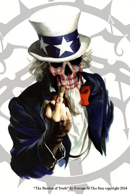 Дядя сэм череп