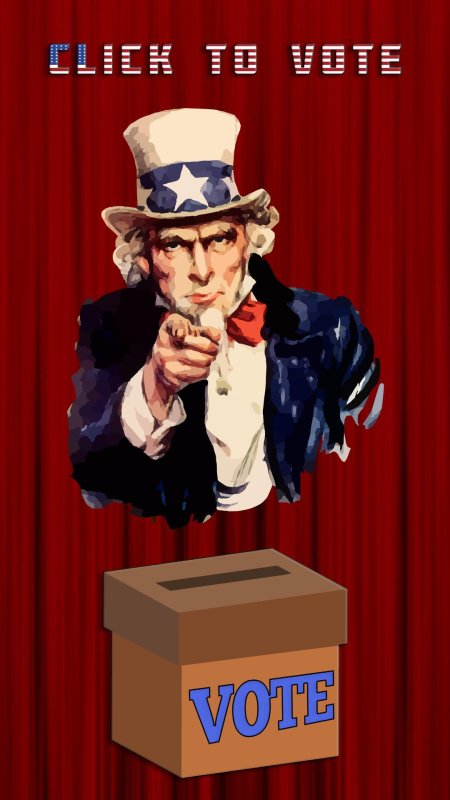 Американский плакат дядя сэм