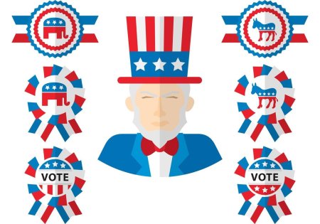 Uncle sam вектор