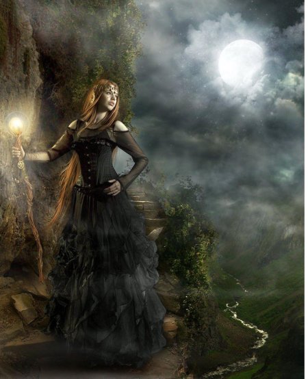 Колдунья фэнтези