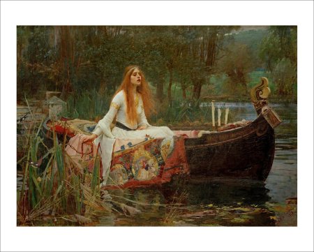 Леди шалотт джон уильям уотерхаус