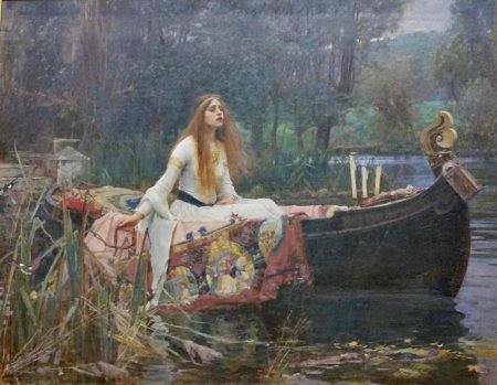 Леди шалотт джон уильям уотерхаус