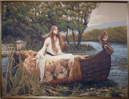Леди шалотт джон уильям уотерхаус